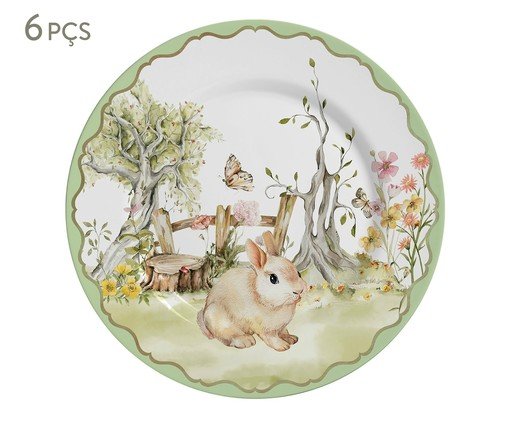 Jogo de Pratos para Sobremesas Magic Easter I image number 0