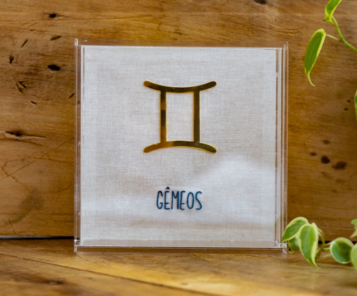 Quadro em Acr&iacute;lico "Signo G&ecirc;meos" image number 2