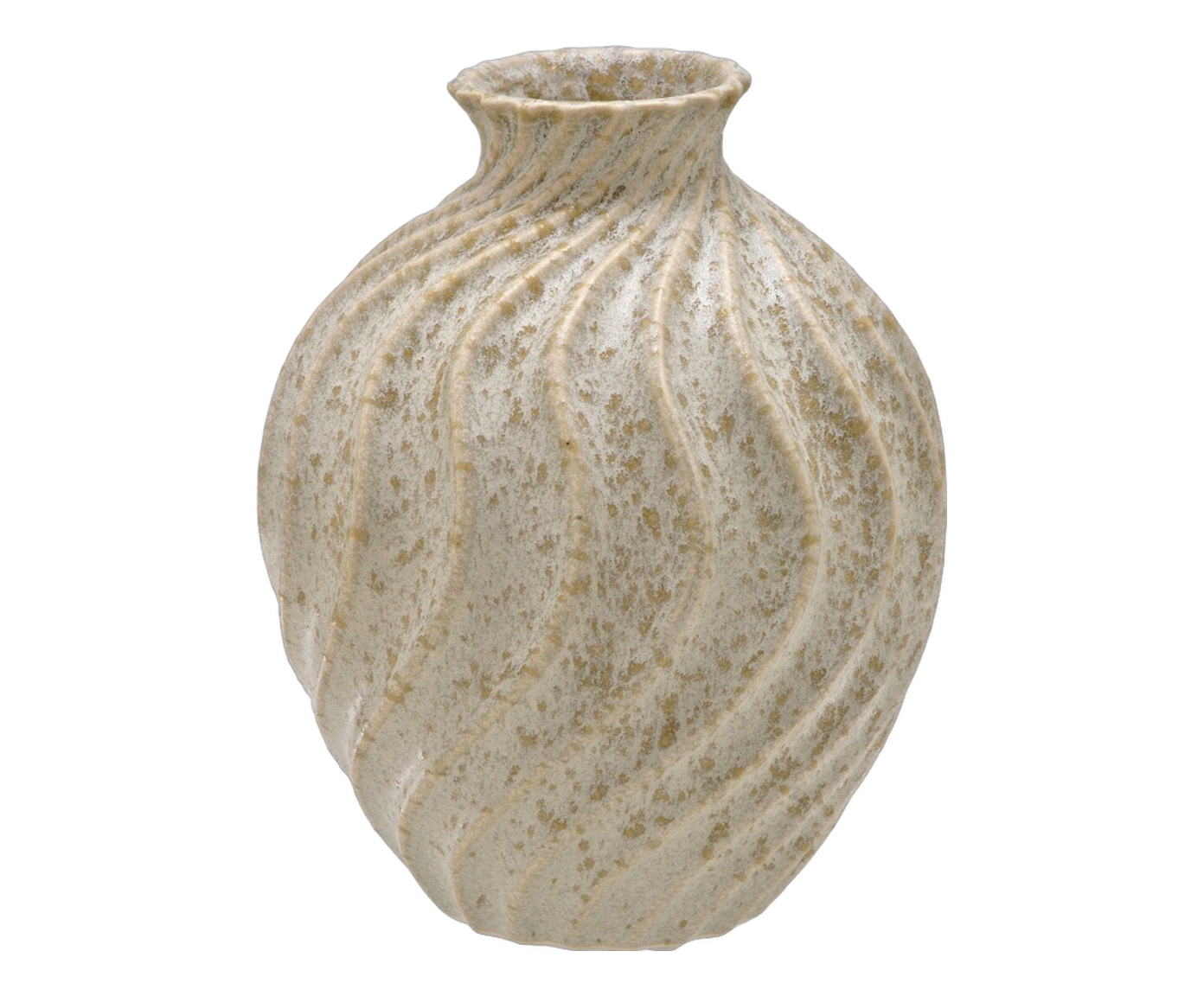 Vaso Decorativo Zeron Cinza e Marrom - image 0