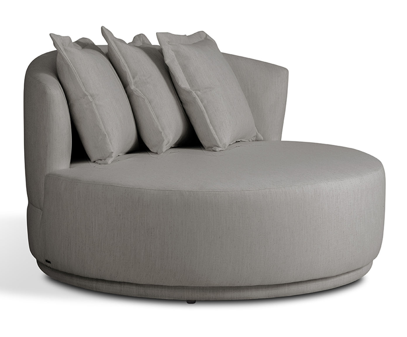 Sof&aacute; Chaiselongue Heloisa Cinza image number 3