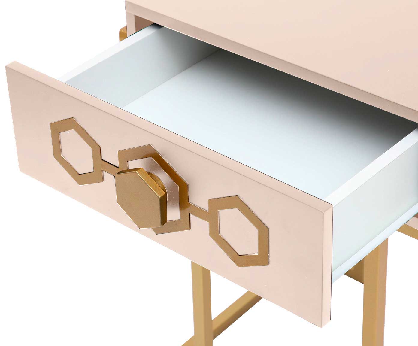 Mesa de Cabeceira Glam Burlywood - Taupe image number 5