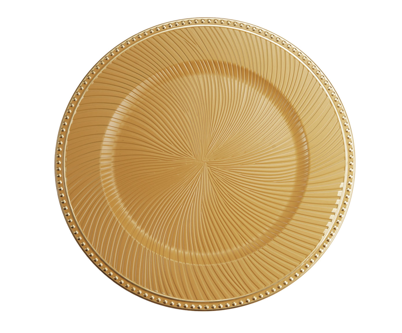 Sousplat Lines Mostarda image number 0