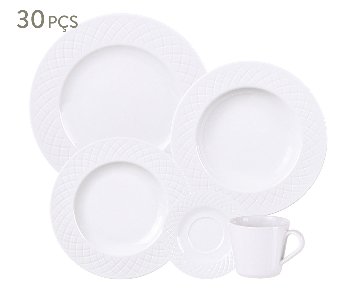 Aparelho de Jantar de Porcelana Ingrid image number 0