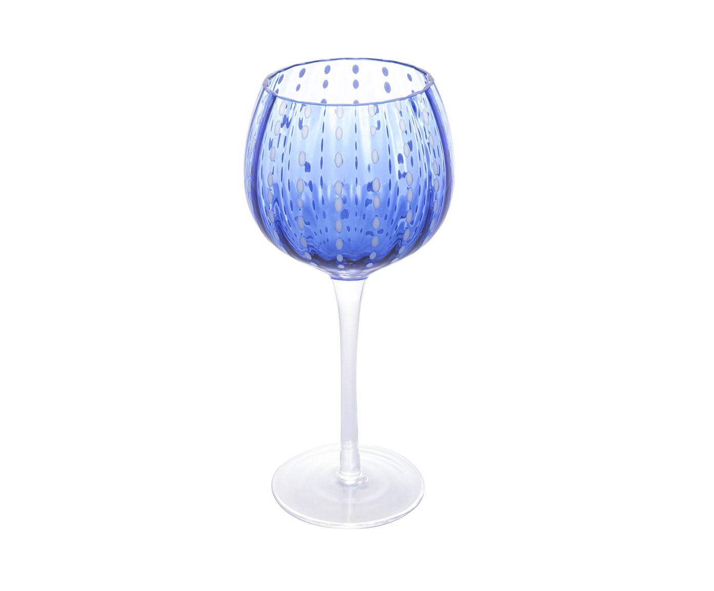 Jogo de Ta&ccedil;as para Vinho Orqu&iacute;dea Azul image number 1