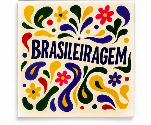 Azulejo Decorativo Brasileiragem Colorido image number 0