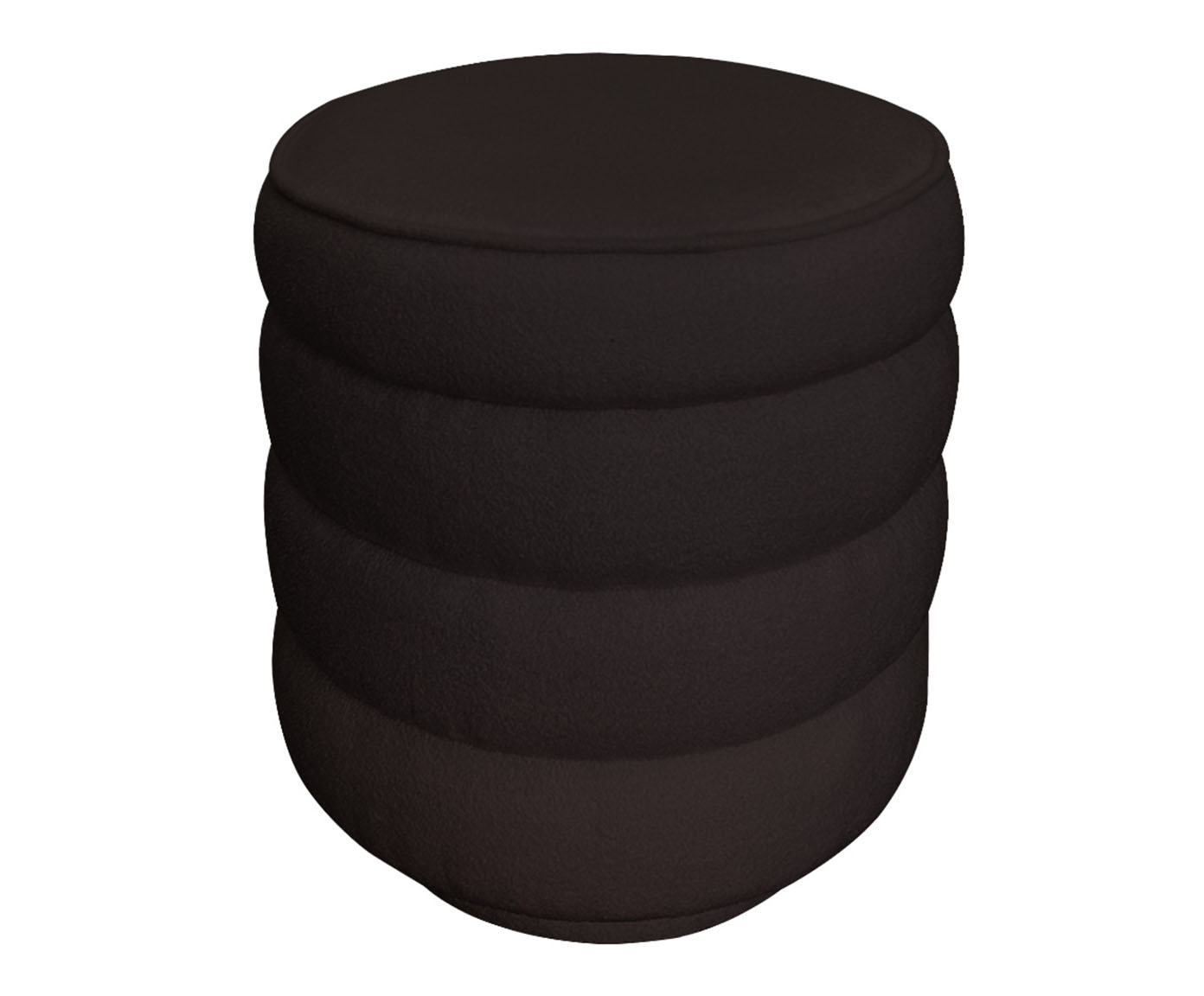 Pufe Saturno Boucle Preto - image 0