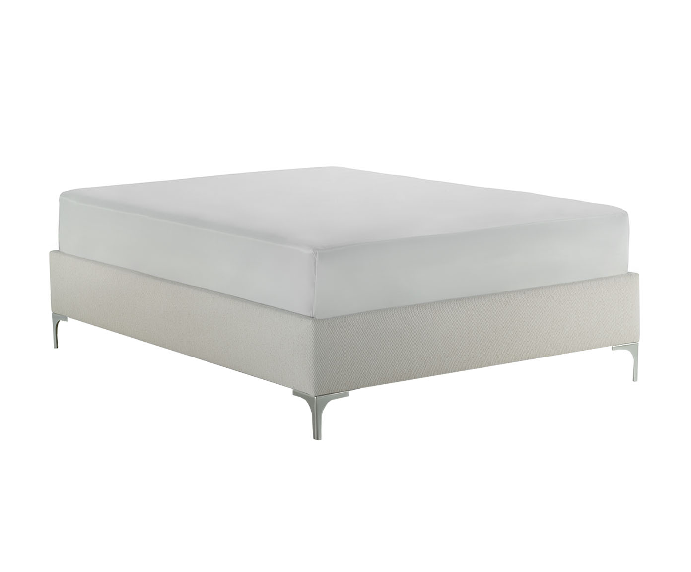 Cama Trento Boucl&ecirc; Off-White image number 0