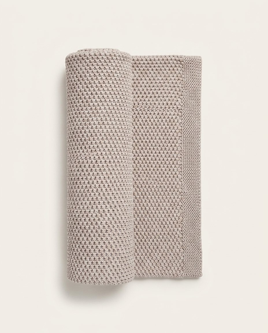 Manta Tricot Yves Bege - image 1