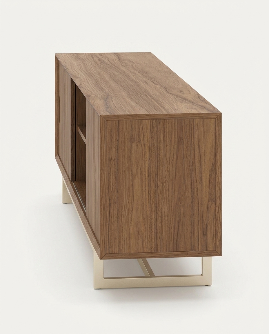 Rack Friso Castanho e Champanhe - image 1