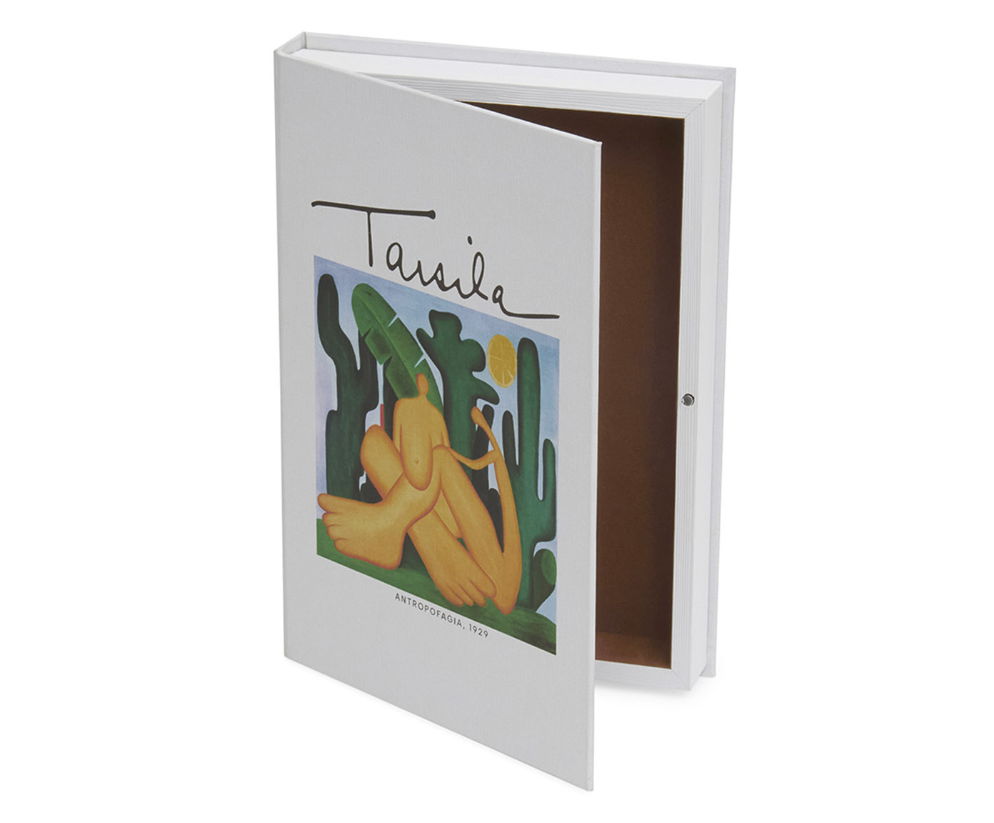 Livro-Caixa em Mdf e Canvas Antropofagia image number 2