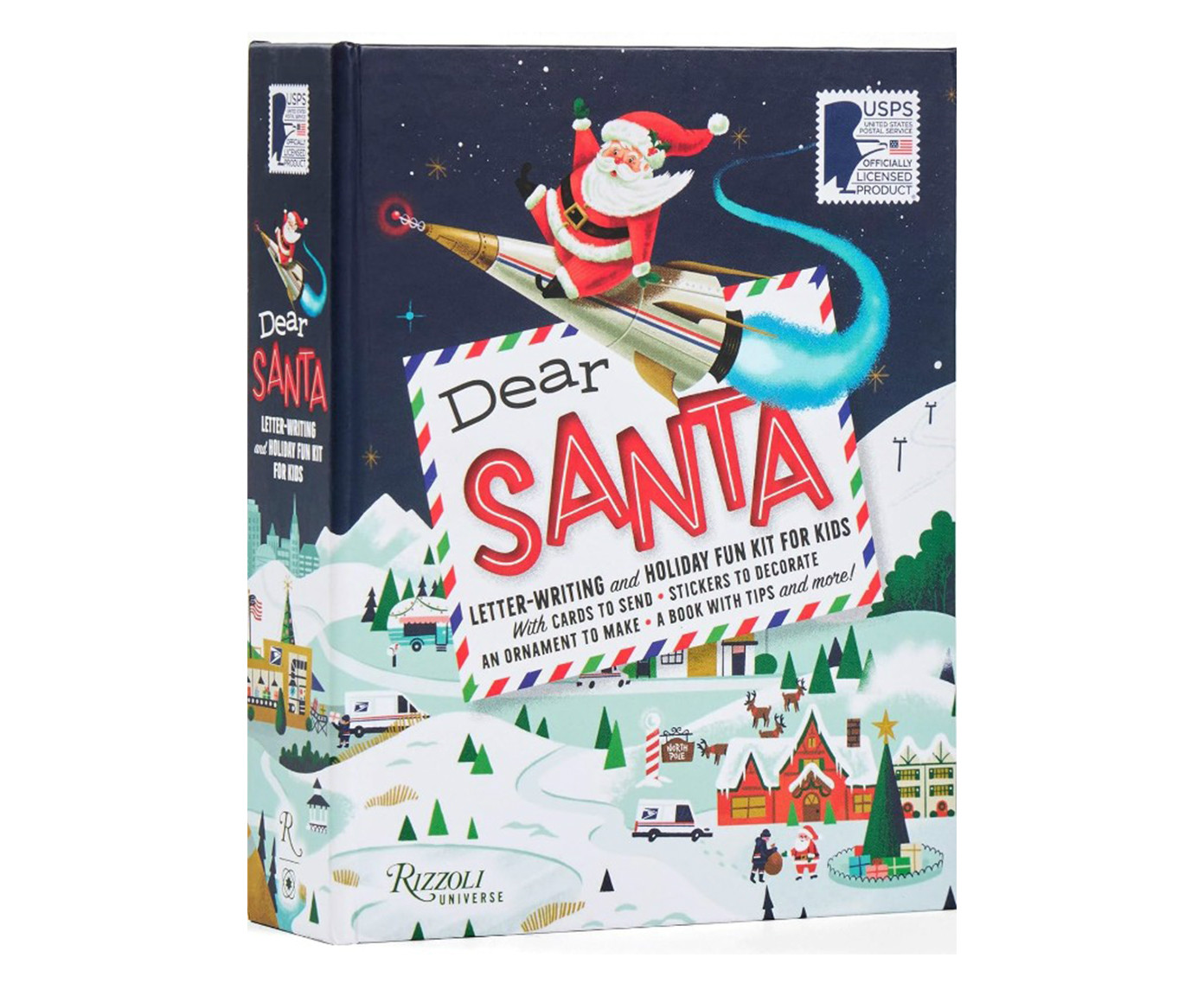 Livro "Dear Santa: Letter-Writing And Holiday Fun Kit For Kids" - image 0