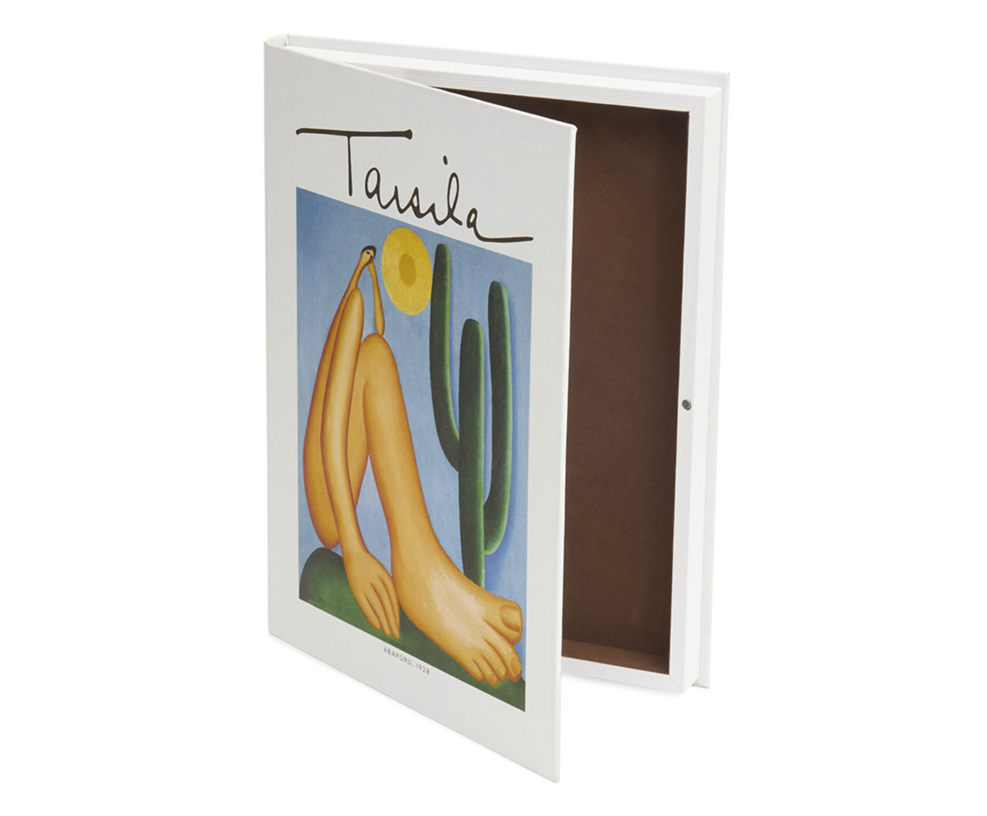 Livro-Caixa em Mdf e Canvas Abaporu - image 1