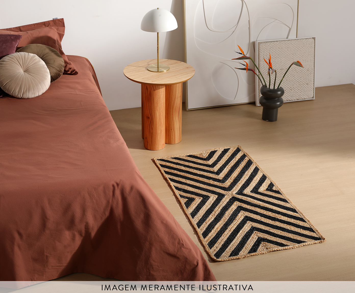 Tapete Aslan Natural e Preto image number 2
