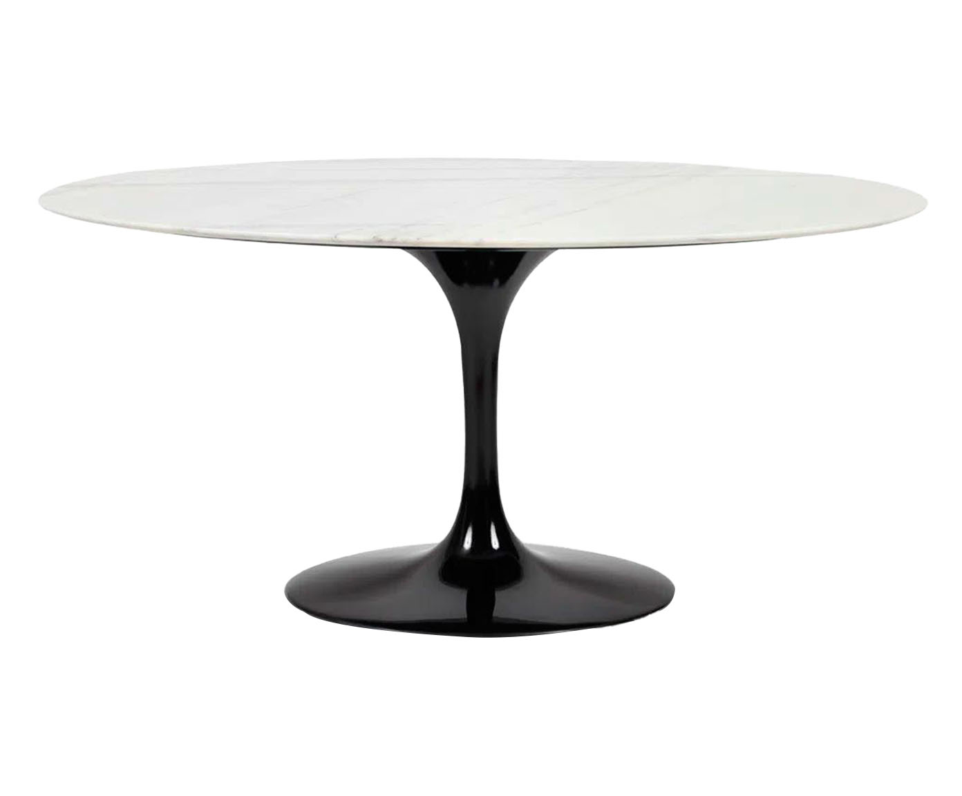 Mesa Saarinen Oval Espirito Santo Base Preta image number 3
