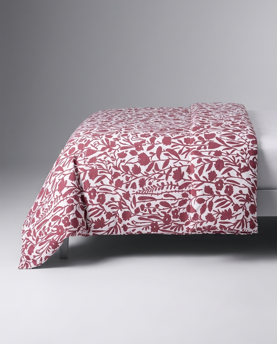 Duvet Floral Artsy Vermelho 200 Fios image number 5