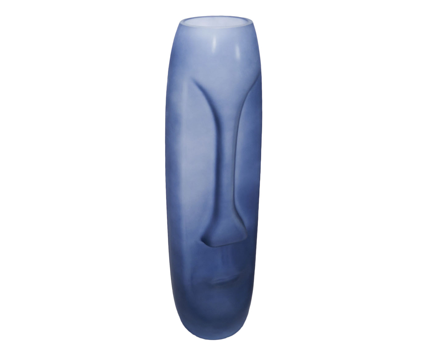Vaso em Vidro Azul image number 0