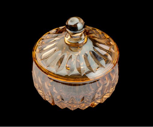 Bomboniere em Cristal Louise &Acirc;mbar image number 2