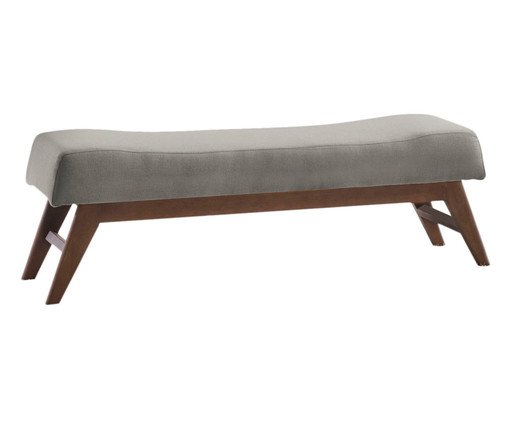 Recamier Cinza com Base Imbuia Horus image number 0