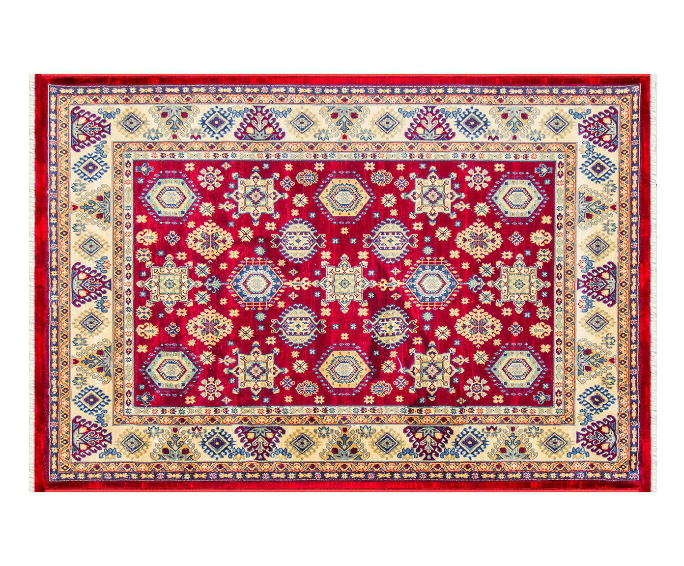 Tapete Turco Kasakh Claret Red - image 1