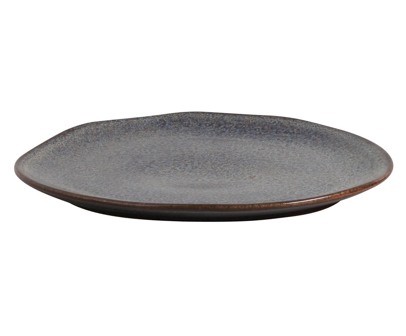 Jogo de Pratos Raso Org&acirc;nico Titanium Azul Escuro image number 1