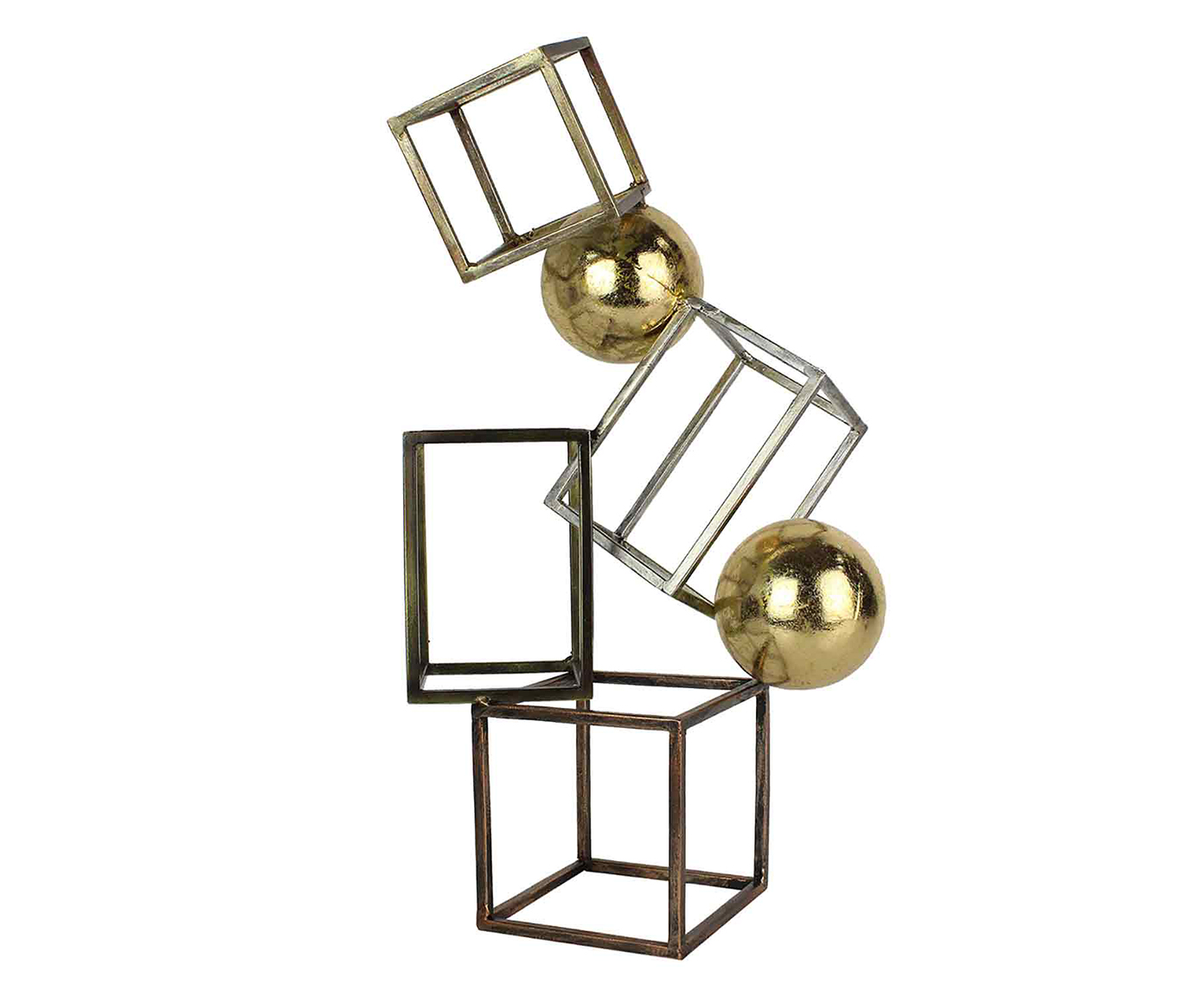 Adorno Evangeline - Preto e Dourado - image 0