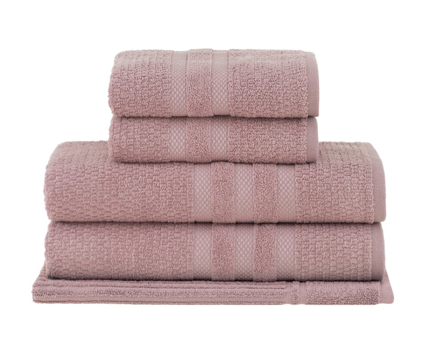 Jogo De Toalhas Vanilla Extra Soft Banho Rosa image number 0