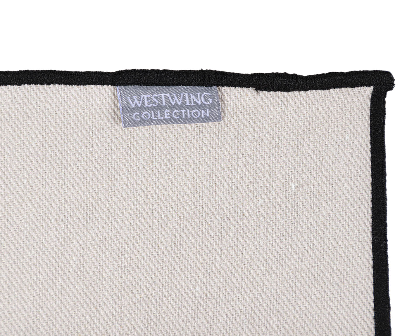 Guardanapo Off-White com Filete Preto image number 2
