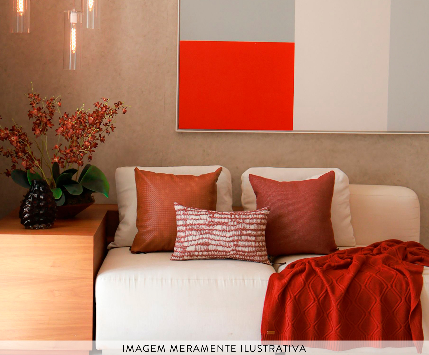 Manta Premium Tricot Coral image number 2