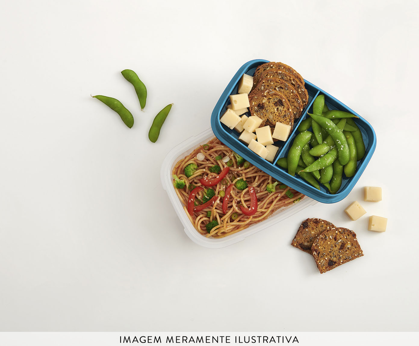 Porta-Alimento Fuel Azul - image 1