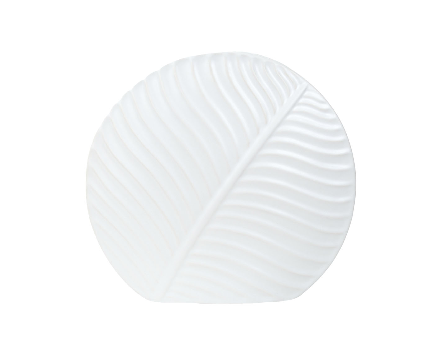 Vaso Folha Branco M&eacute;dio - image 0