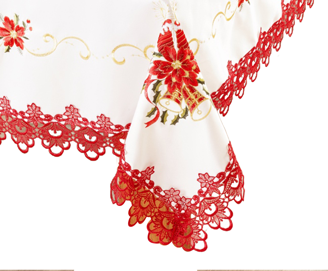 Toalha de Mesa Natal Creme image number 1