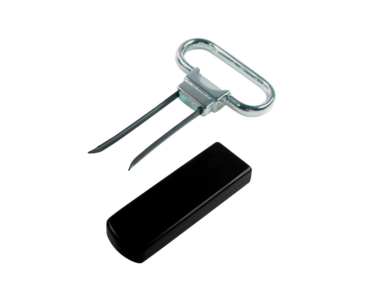 Saca-Rolhas em Inox Bilame - image 0
