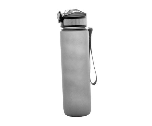 Garrafa Squeeze Cinza - 1L image number 2