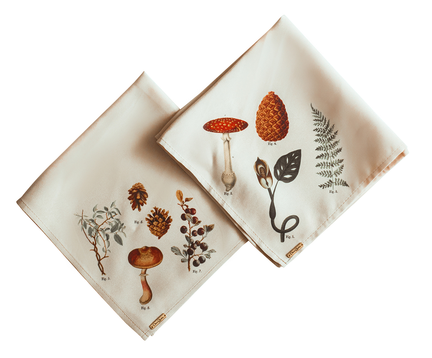 Jogo de Guardanapos Botanical Bege - image 0