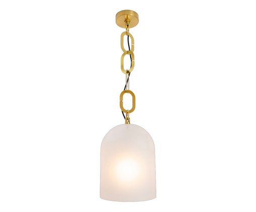 Pendente Posh Menor Jateado e Dourado image number 0