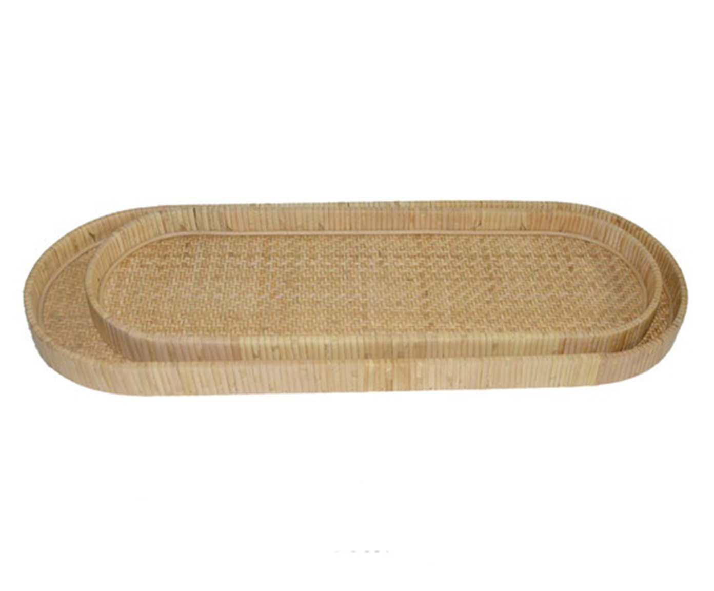 Jogo de Bandejas Manu - Natural - image 0