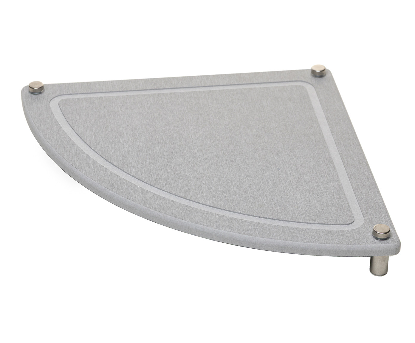 Organizador de Canto com P&eacute; Absorvente Para Pia Cinza - image 1