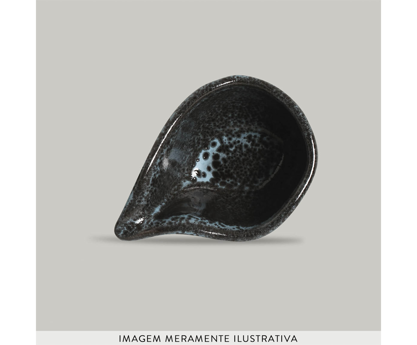 Jogo de Molheiras Oval Org&acirc;nico Night Sky Azul - image 1