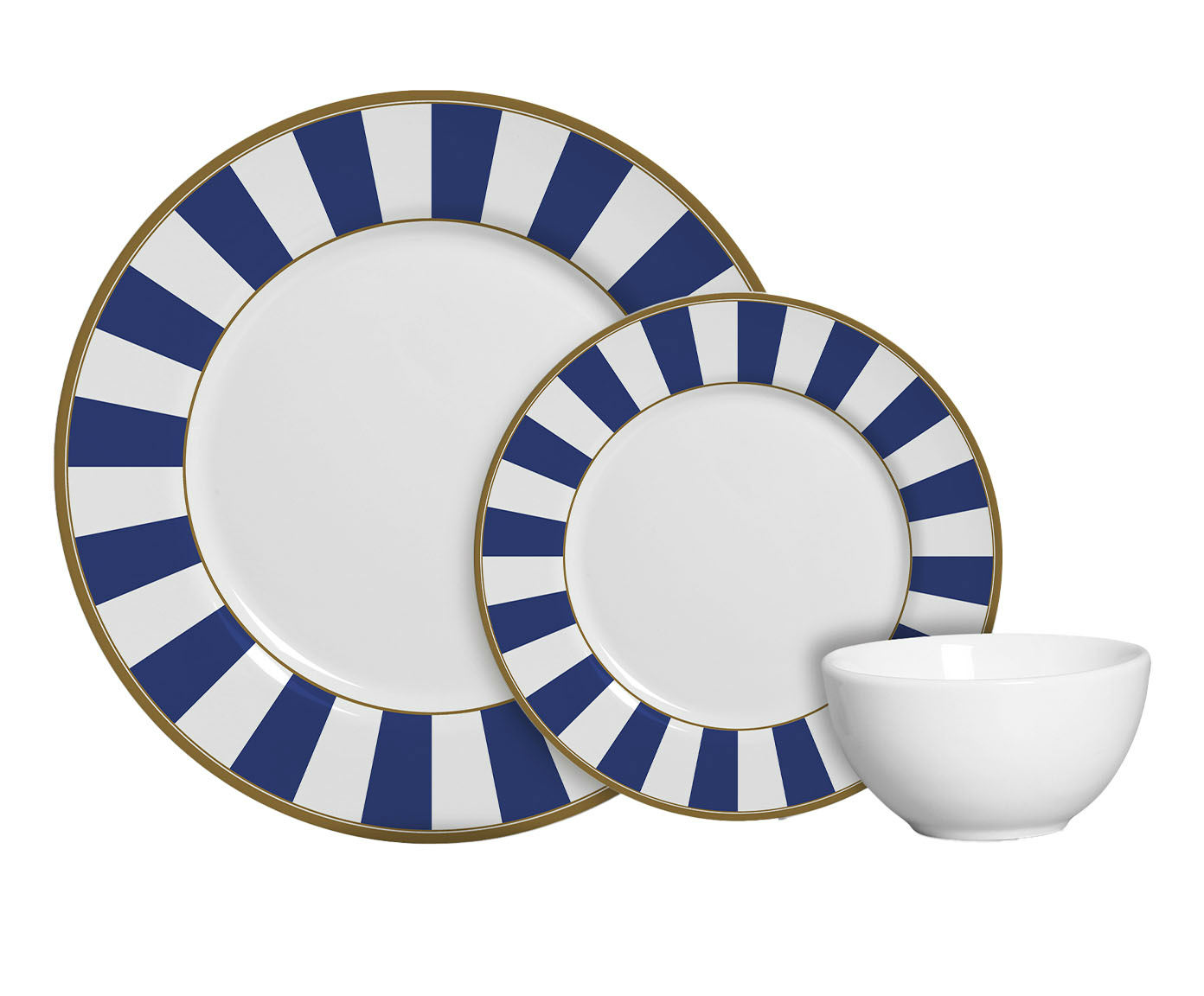 Jogo de Jantar Guidi Stripe Azul - image 0
