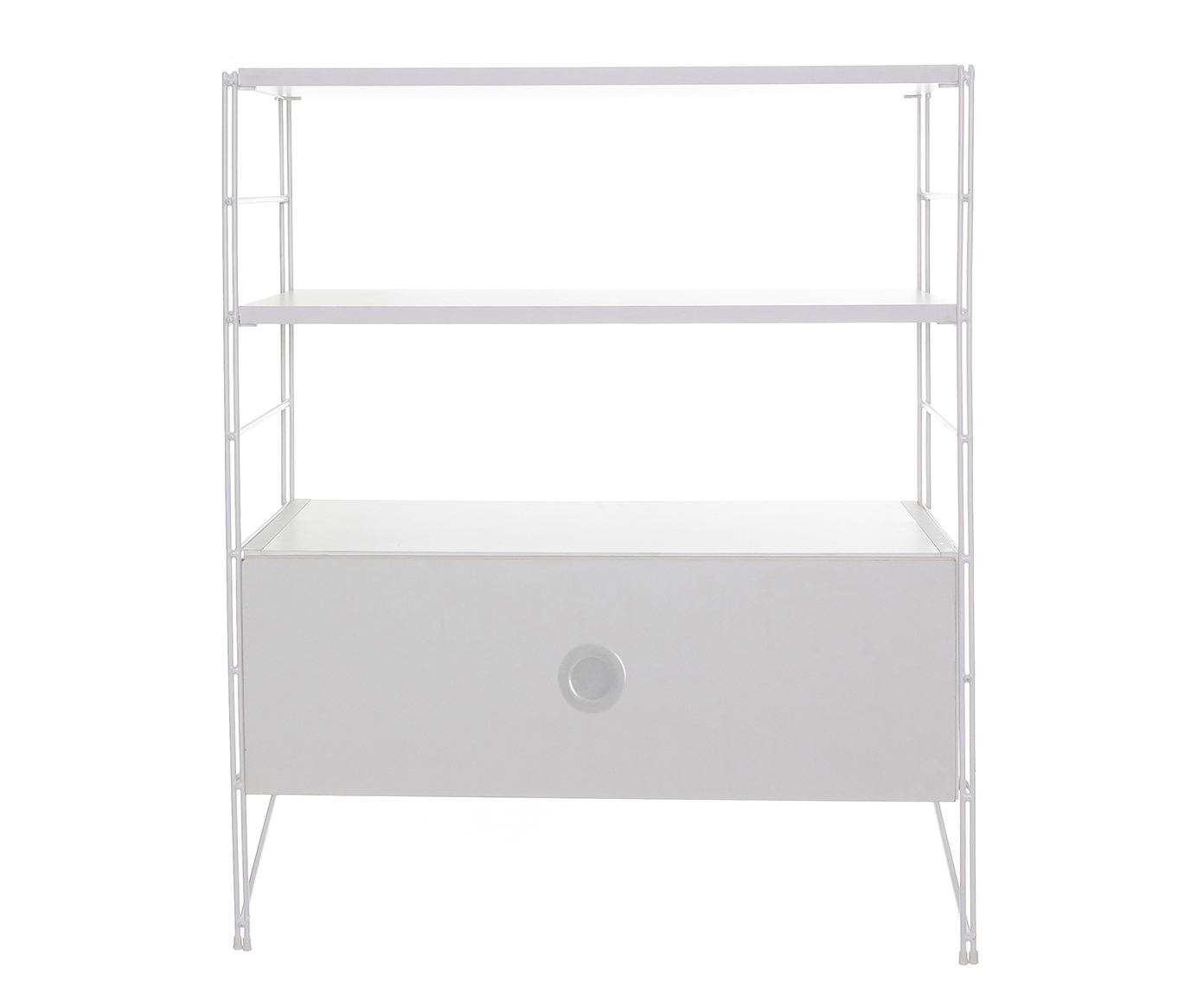 Estante com Gaveta Stella - Branco image number 4