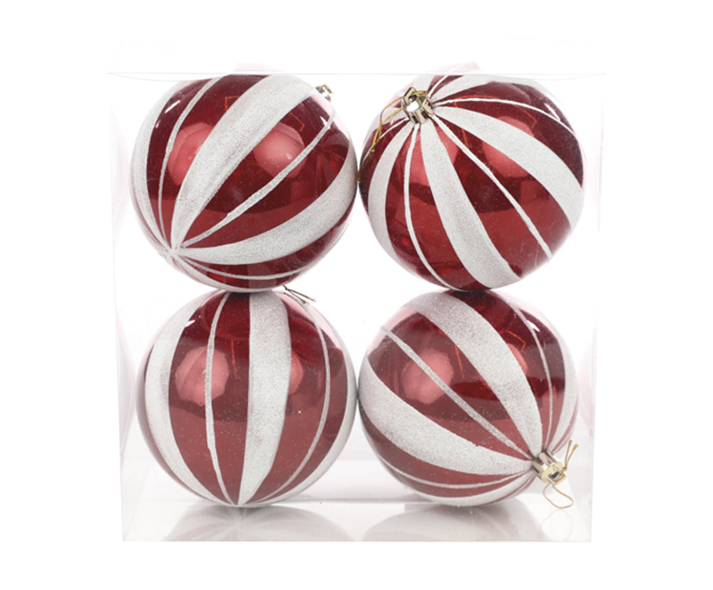 Jogo de Bola Natalinas Stripes image number 2