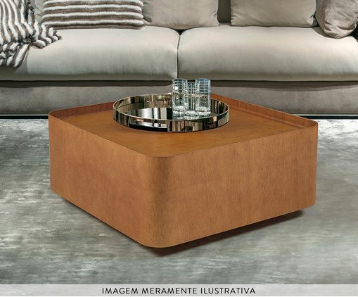 Mesa de Centro Laminado Living - Castanho image number 2