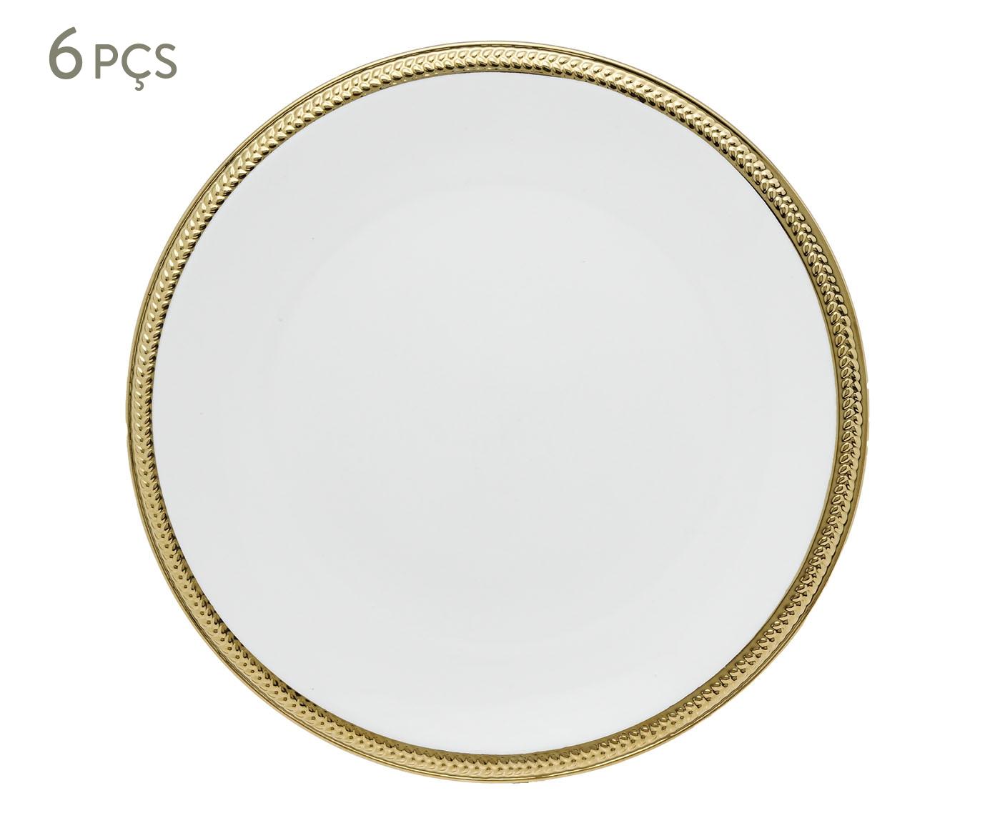 Jogo de Pratos Rasos Paddy image number 0