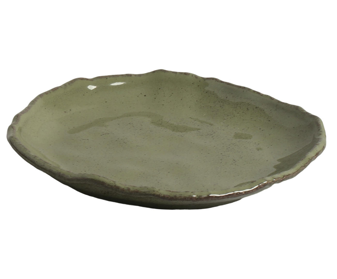 Jogo de Pratos para Sobremesa Org&acirc;nico Eco Stone Jade Verde - image 1