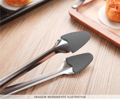 Pegador Multiuso em Inox Galileu - Prata image number 3