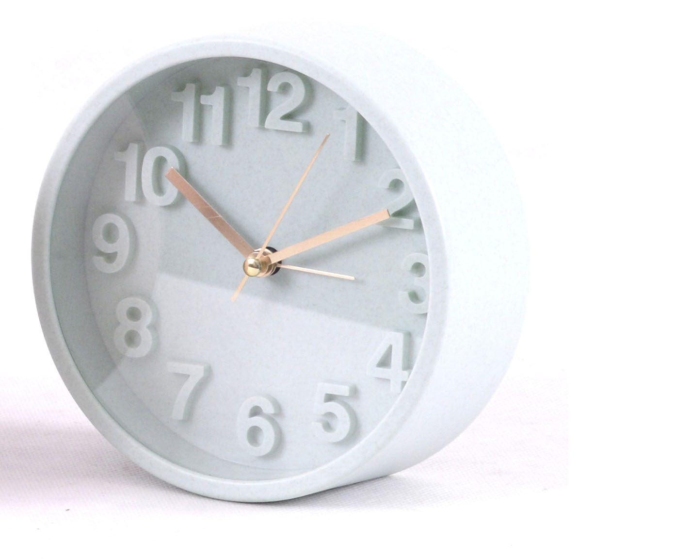 Rel&oacute;gio de Mesa Redondo Monocrom&aacute;tico Mt image number 2