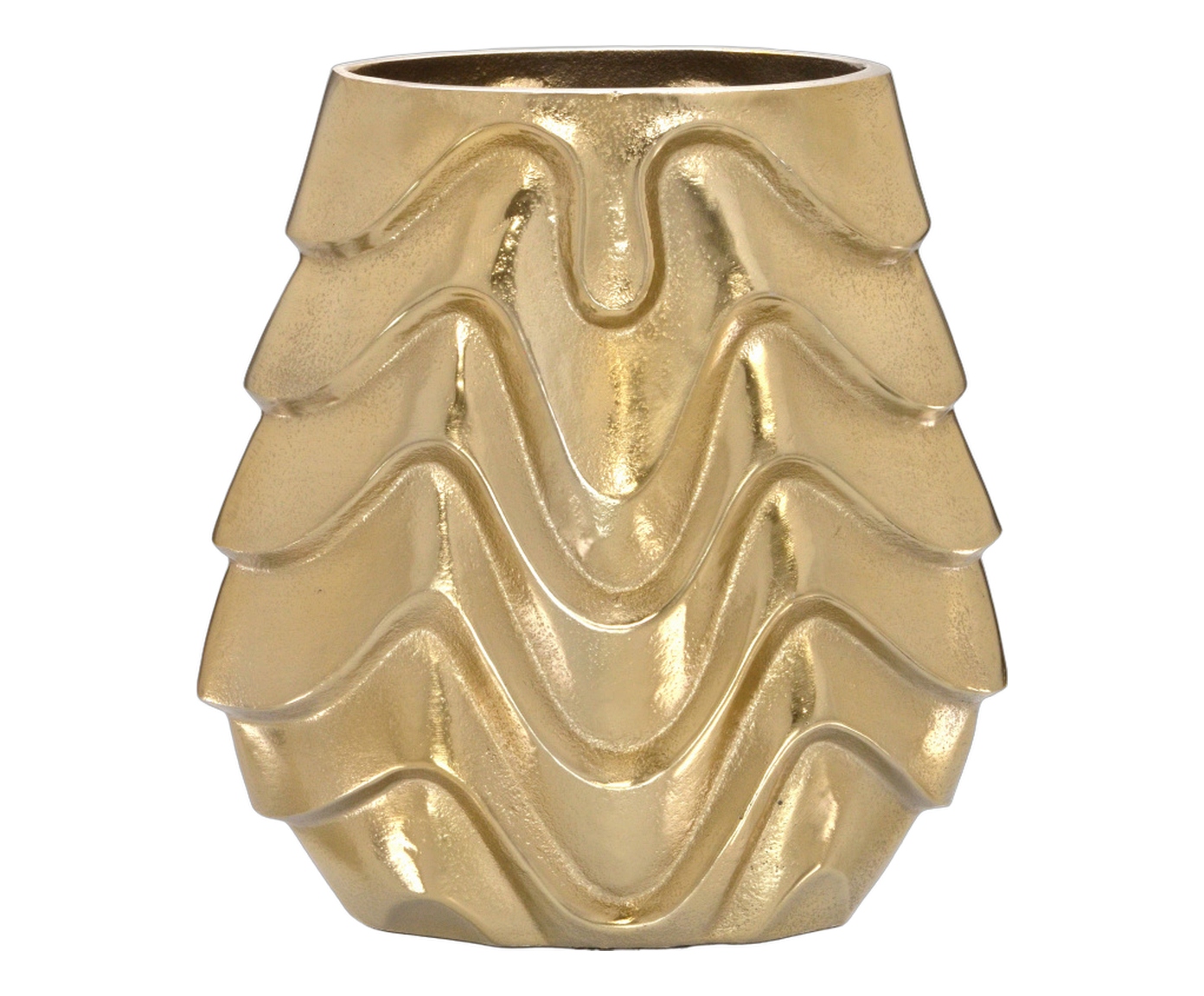 Vaso Decorativo Zorvianex Dourado image number 0