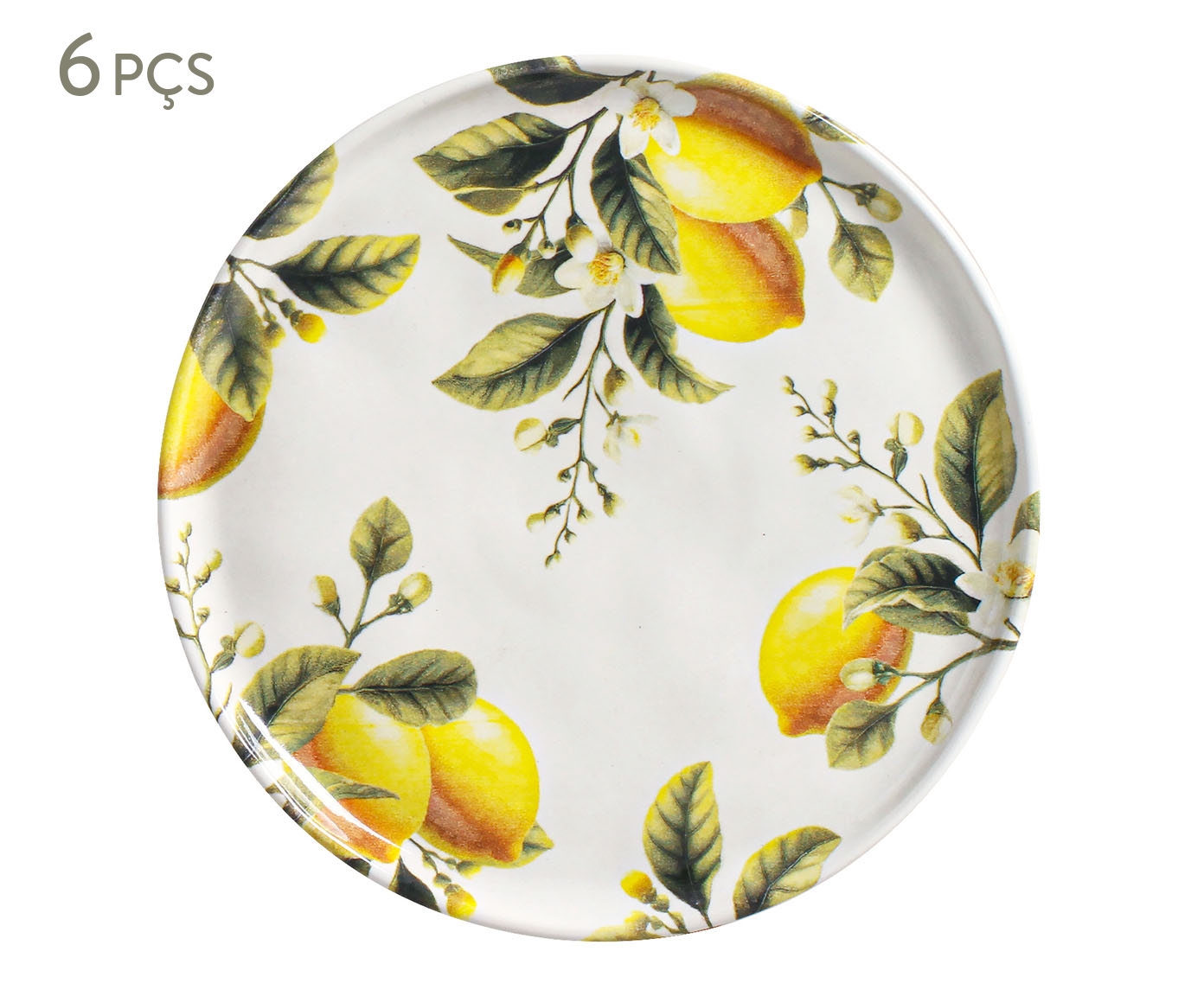 Jogo de Pratos para Sobremesa Bio Limonata Frutas - image 0