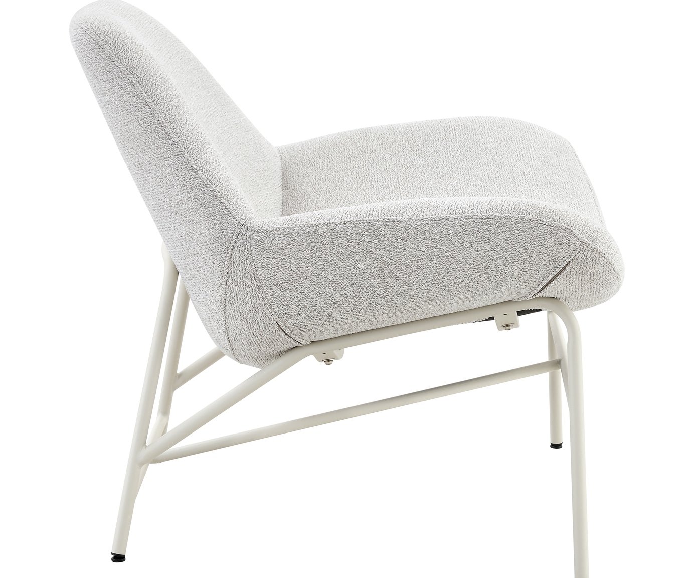 Poltrona Ariana Tecido Mescla Base Off White image number 2