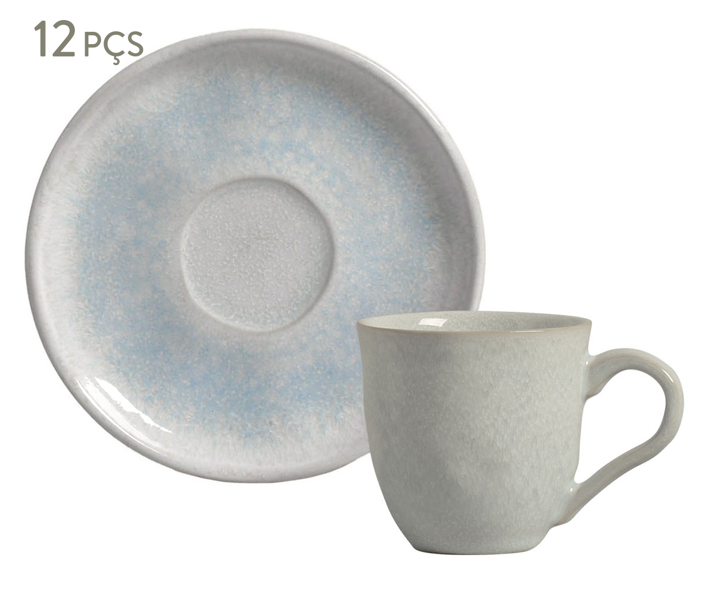 Jogo de X&iacute;cara para Caf&eacute; Bio Azura Azul image number 0